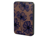 Powerbank Burga Velvet Night Gunmetal Magnetic Power Bank 5000